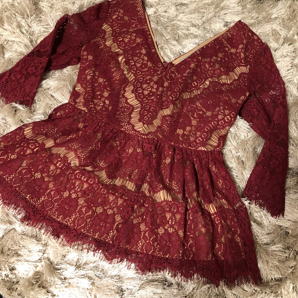 Fancy net top